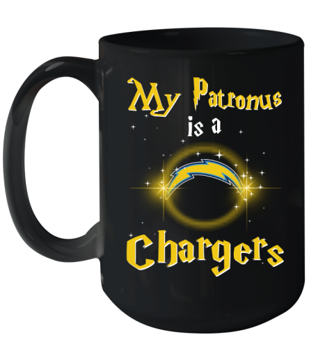 NFL Football Harry Potter My Patronus Is A Los Angeles Chargers Ceramic Mug 15oz