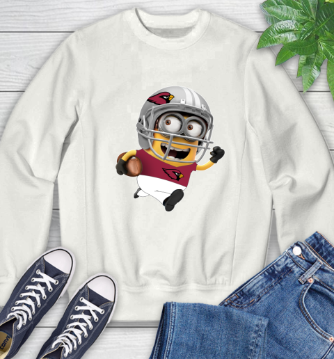 NFL Arizona Cardinals Minions Disney Football Sports Sweatshirt