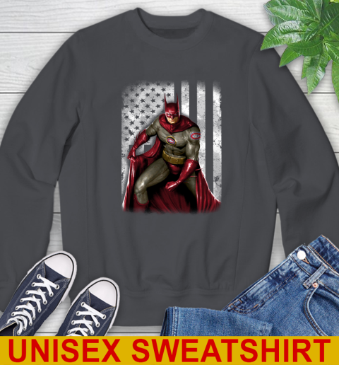 Montreal Canadiens NHL Hockey Batman DC American Flag Shirt Sweatshirt 7