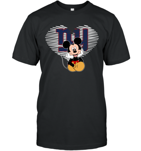 New York Giants Mickey Mouse Hawaiian Shirt, Short