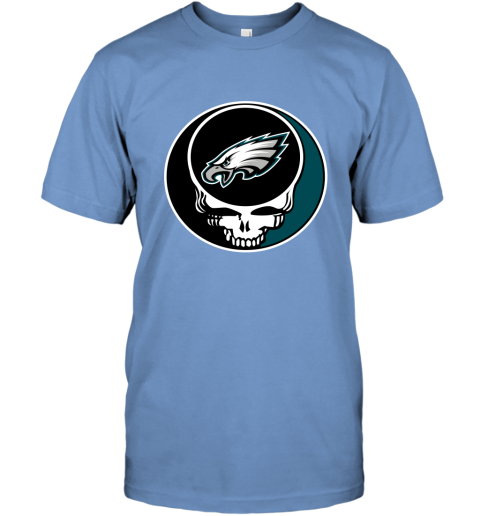 Team Philadelphia Eagles X Grateful Dead Logo Band T-Shirt - T