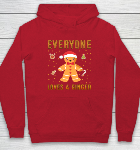 Everyone Loves A Ginger Funny Christmas Hoodie 7