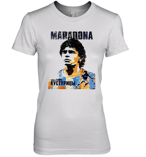 Love Diego Maradona Forever Premium Women's T-Shirt