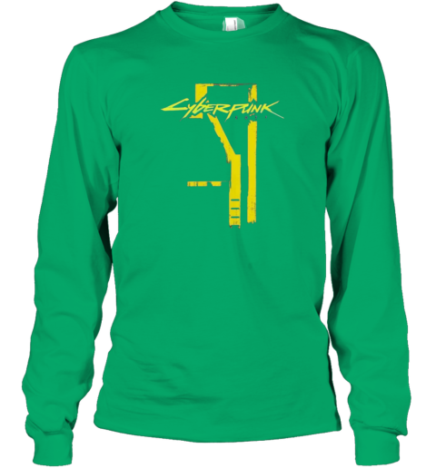 Cyberpunk 2077 Logo Long Sleeve T-Shirt - Father Figure Clothing