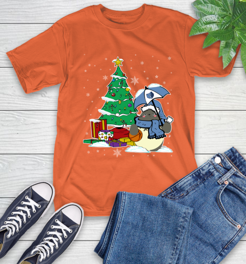 Memphis Grizzlies NBA Basketball Cute Tonari No Totoro Christmas Sports T-Shirt 4