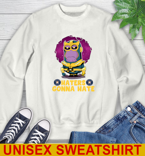 MLB Baseball Houston Astros Haters Gonna Hate Thanos Minion Marvel Shirt Sweatshirt