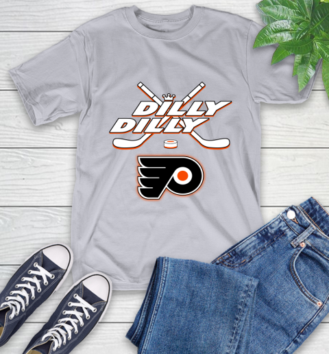 NHL Philadelphia Flyers Dilly Dilly Hockey Sports T-Shirt 6