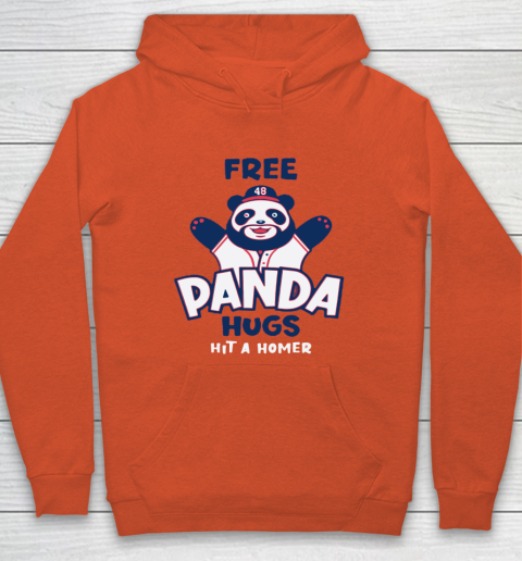 Free Panda Hugs Braves Hoodie 3