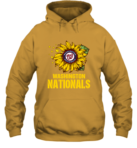 Washington Nationals Sunflower MLB Baseball Hoodie 