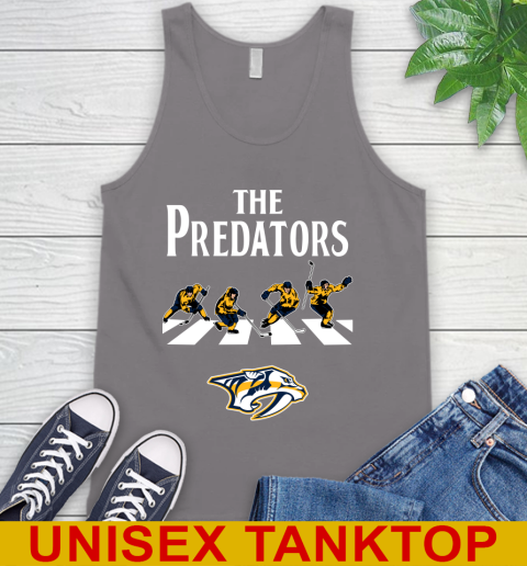 NHL Hockey Nashville Predators The Beatles Rock Band Shirt Tank Top 6