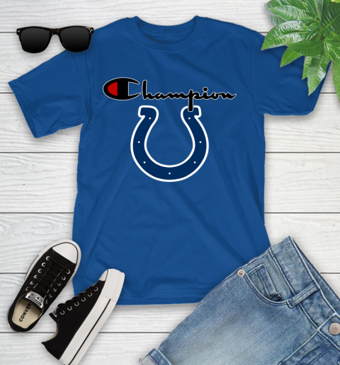 NFL Football Indianapolis Colts Champion Shirt Youth T-Shirt 6