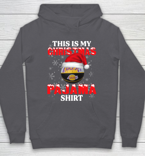 Los Angeles Lakers This Is My Christmas Pajama Shirt NBA Hoodie 4