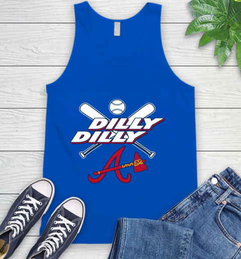 MLB Atlanta Braves Dilly Dilly Baseball Sports Tank Top 5
