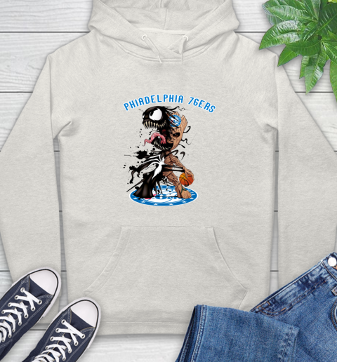 NBA Philadelphia 76ers Basketball Venom Groot Guardians Of The Galaxy Hoodie 13 NBA Philadelphia 76ers Basketball Venom Groot Guardians Of The Galaxy Hoodie - Image 13