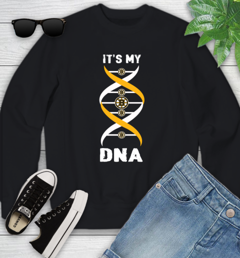 Boston Bruins NHL Hockey It's My DNA Sports Youth Sweatshirt