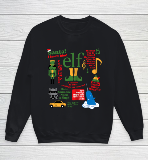 Elf The Movie Funny Christmas Youth Sweatshirt