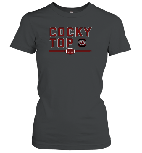 Official South Carolina Football Cocky Top Shirt BreakingT Women's T-Shirt