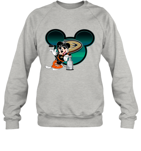NHL Anaheim Ducks Stanley Cup Mickey Mouse Disney Hockey T Shirt