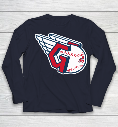 Cleveland Guardians t shirt for big fans Youth Long Sleeve 3