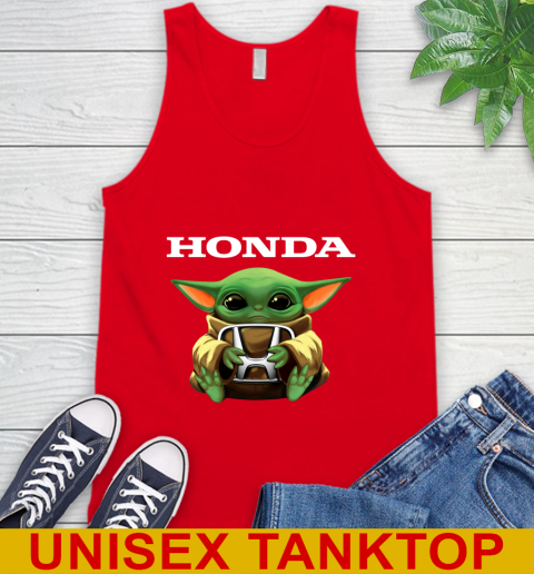 Star Wars Baby Yoda Hugs Honda Car Shirt 71