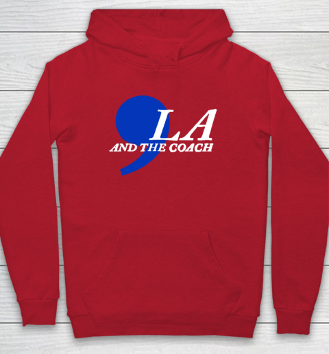Harris Walz 2024 Comma La and The Coach Hoodie 6