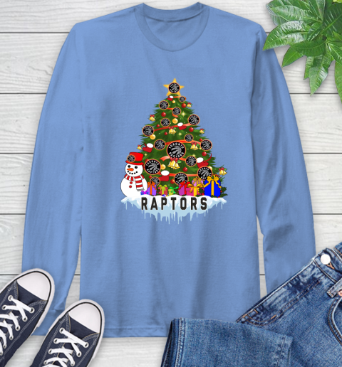 Toronto Raptors Merry Christmas NBA Basketball Sports Long Sleeve T-Shirt 11