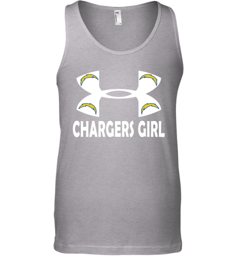 NFL Los Angeles Chargers Girl Under Armour Football Sports tpWK1NvxINZ unisex tank 17 95 151514 front sport grey