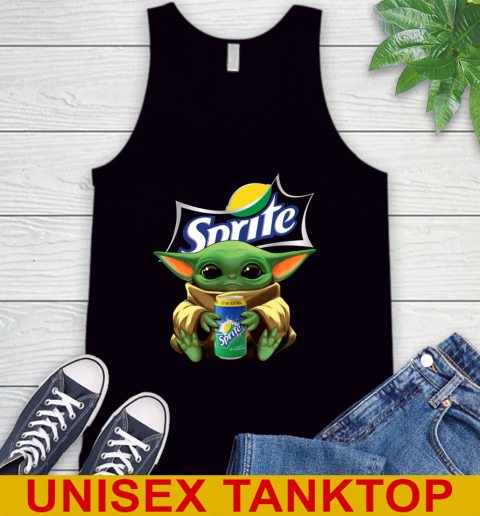 Star Wars Baby Yoda Hugs Sprite Soft Drink Shirt 71