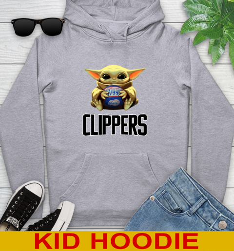 NBA Basketball LA Clippers Star Wars Baby Yoda Shirt 139