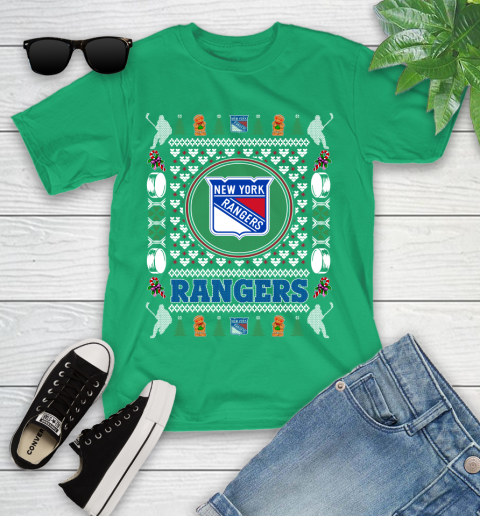 New York Rangers Merry Christmas NHL Hockey Loyal Fan Ugly Shirt 107