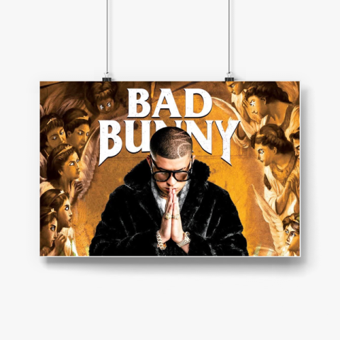 Bad Bunny Poster