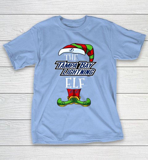 Tampa Bay Lightning Christmas ELF Funny NHL T-Shirt 10