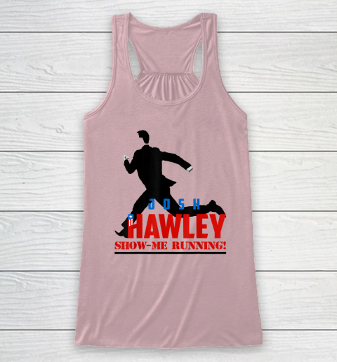 Josh Hawley Show Me Running Racerback Tank 4