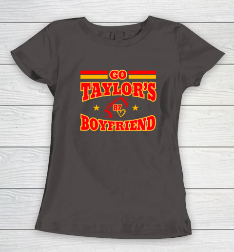Go Boyfriend Football gift Fans Women's T-Shirt 5