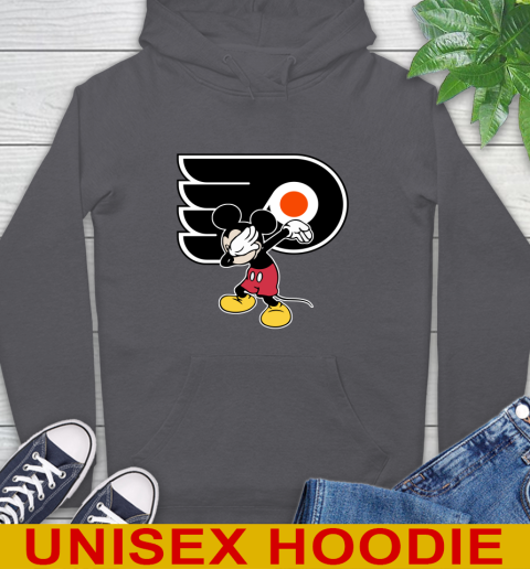 Philadelphia Flyers NHL Hockey Dabbing Mickey Disney Sports Hoodie 7