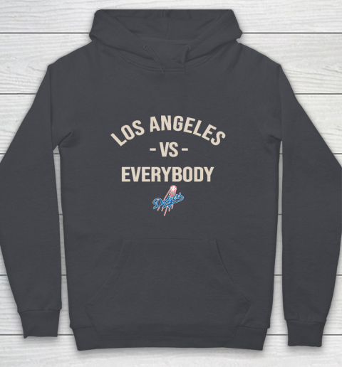 Los Angeles Dodgers Vs Everybody Youth Hoodie 5