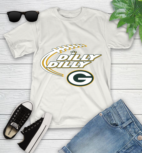 NFL Green Bay Packers Dilly Dilly Football Sports Youth T-Shirt