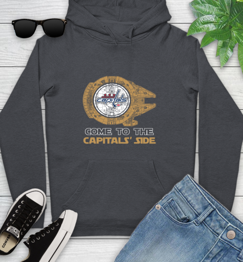 NHL Come To The Washington Capitals Wars Hockey Sports Youth Hoodie 10