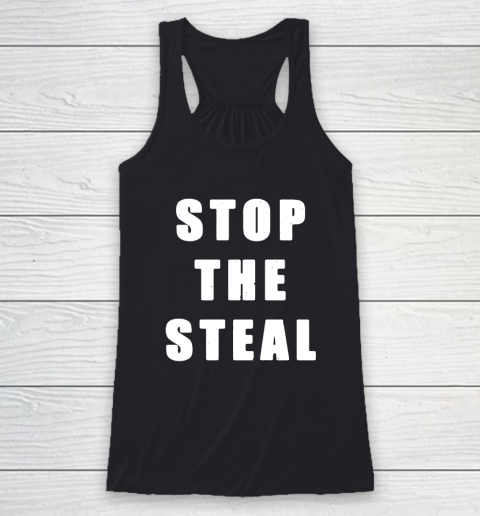 Stop The Steal Racerback Tank