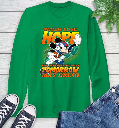 Buffalo Bills NFL Football Mickey Disney Never Lose Hope (1) Long Sleeve T-Shirt 8