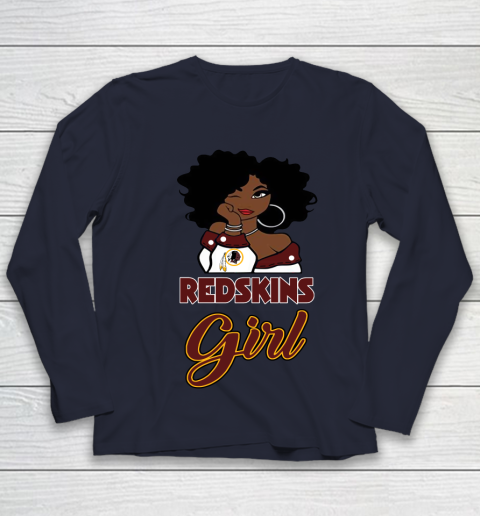 Washington Redskins Girl NFL Youth Long Sleeve 3