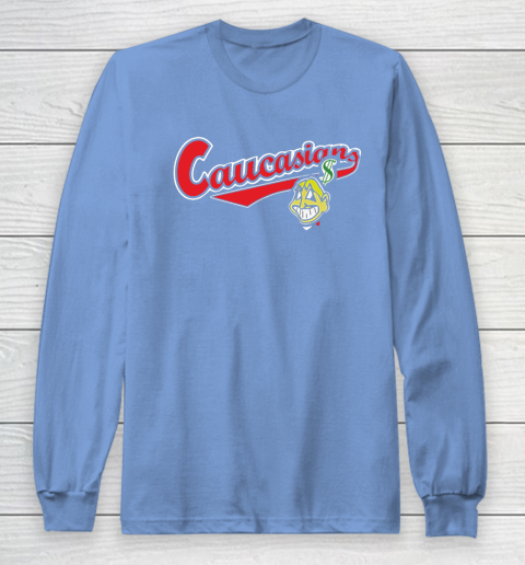 Cleveland Caucasians Bomani Jones Long Sleeve T-Shirt 11