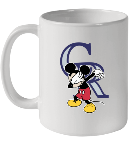 Colorado Rockies MLB Baseball Dabbing Mickey Disney Sports Ceramic Mug 11oz