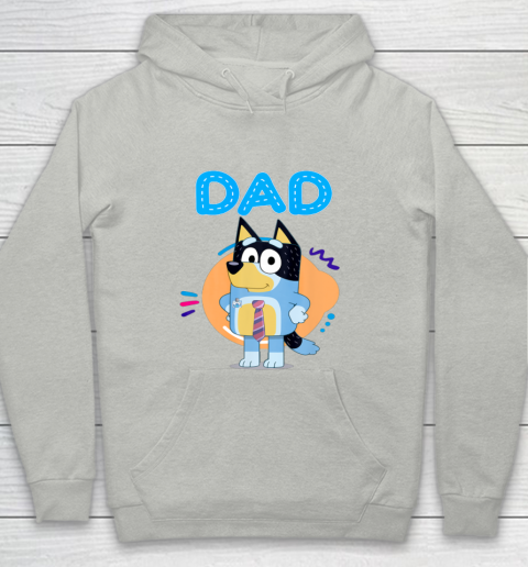 Bluey Dad Lover Forever Father's Day Youth Hoodie 2