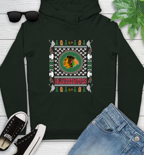 Chicago Blackhawks Merry Christmas NHL Hockey Loyal Fan Ugly Shirt 148