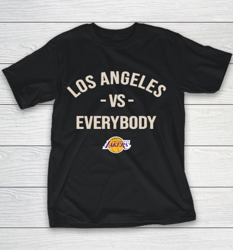 Los Angeles Lakers Vs Everybody Youth T-Shirt
