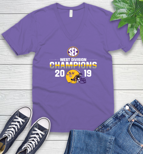 Awesome LSU Tigers West Division Champion 2019 Shirt 53