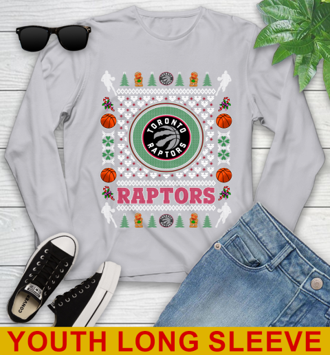 Toronto Raptors Merry Christmas NBA Basketball Loyal Fan Youth Long Sleeve 5