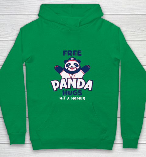 Free Panda Hugs Braves Youth Hoodie 3