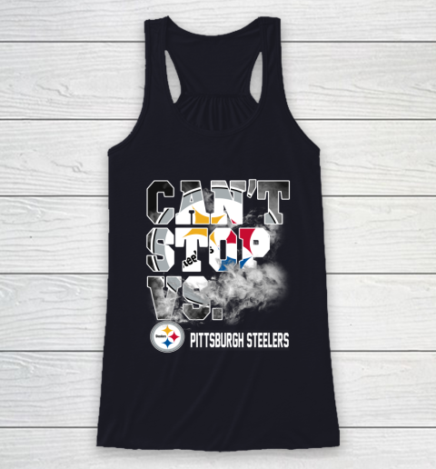 NFL Pittsburgh Steelers Can't Stop Vs Racerback Tank 7